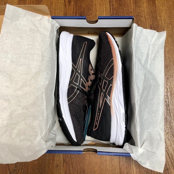 ASICS Gel-Excite 7 black/Rose Gold Size 12 NWT - Picture 7 of 7